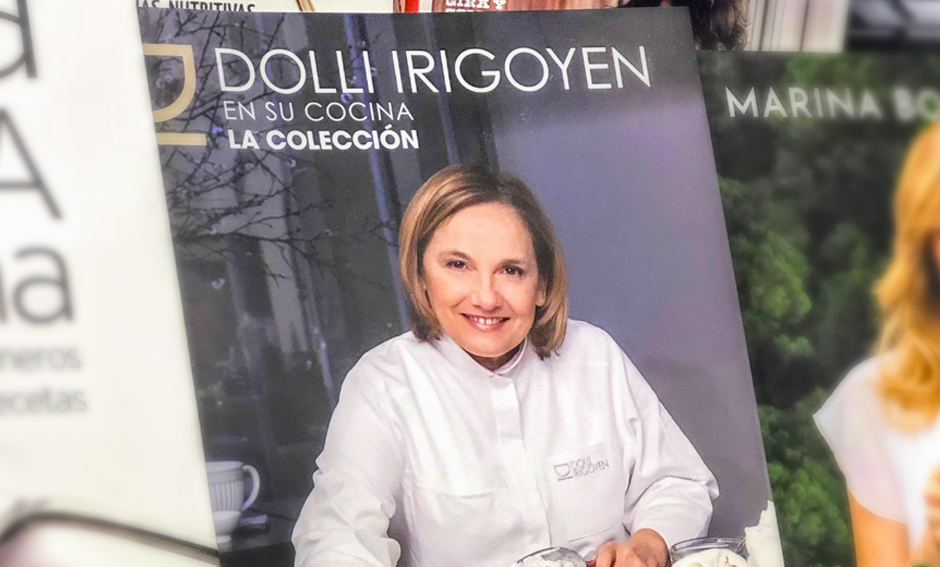 Dolli Irigoyen en su cocina